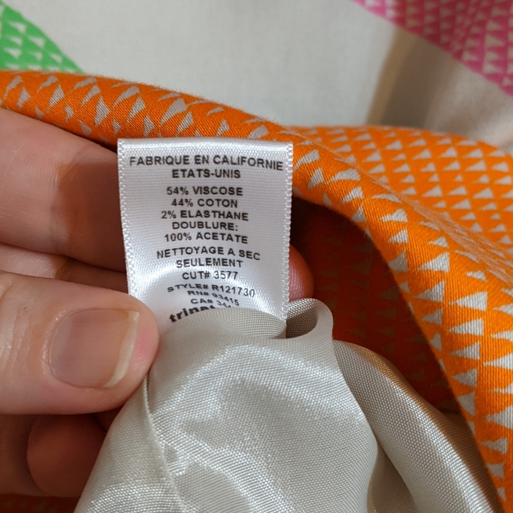 Colorful Geometric Pattern Dress - image 5